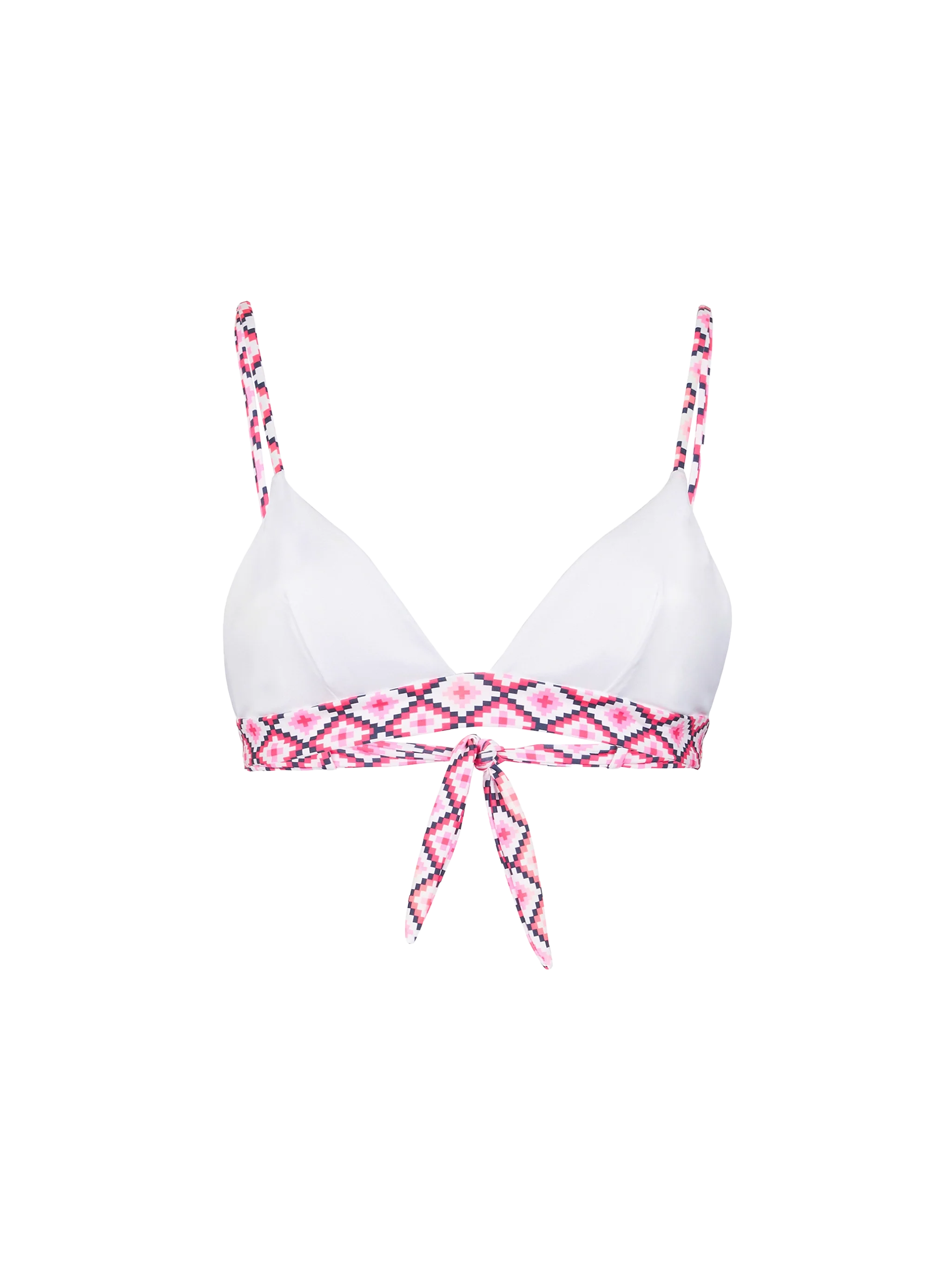 Top triangular para mujer