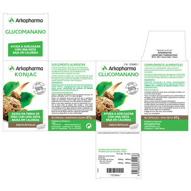 Arkocaps laihdutuslisä Konjac 80 kapselia