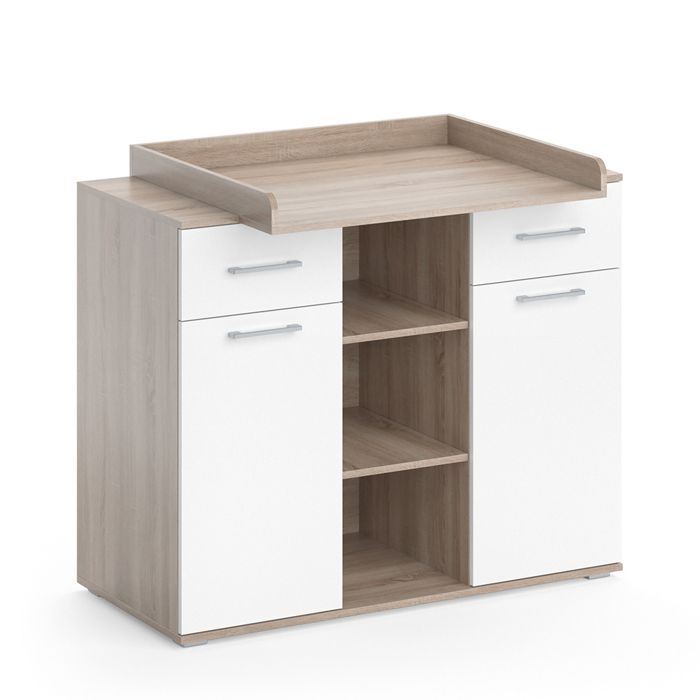 Commode à langer Leonie 113x109cm Sonoma Vicco 36685