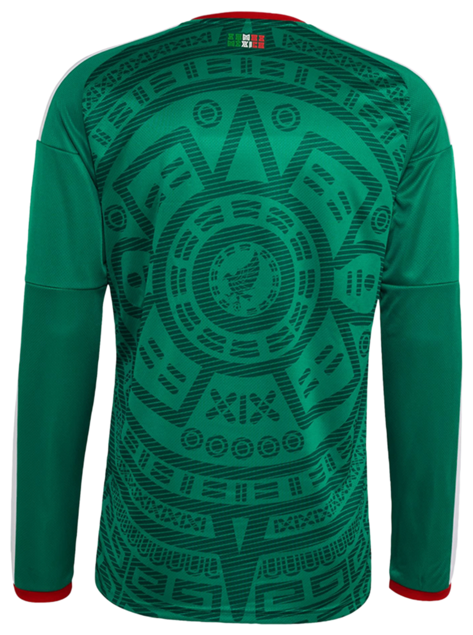 adidas Mexico 26 Kotipelipaita Replica Pitkähihainen