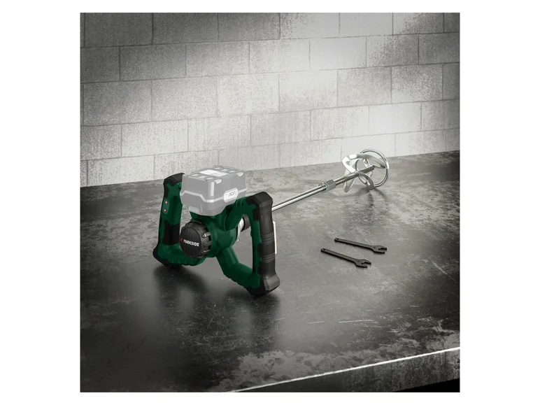 Misturador de tinta e argamassa sem fio PARKSIDE® PFMRA 20-Li B2, 20 V