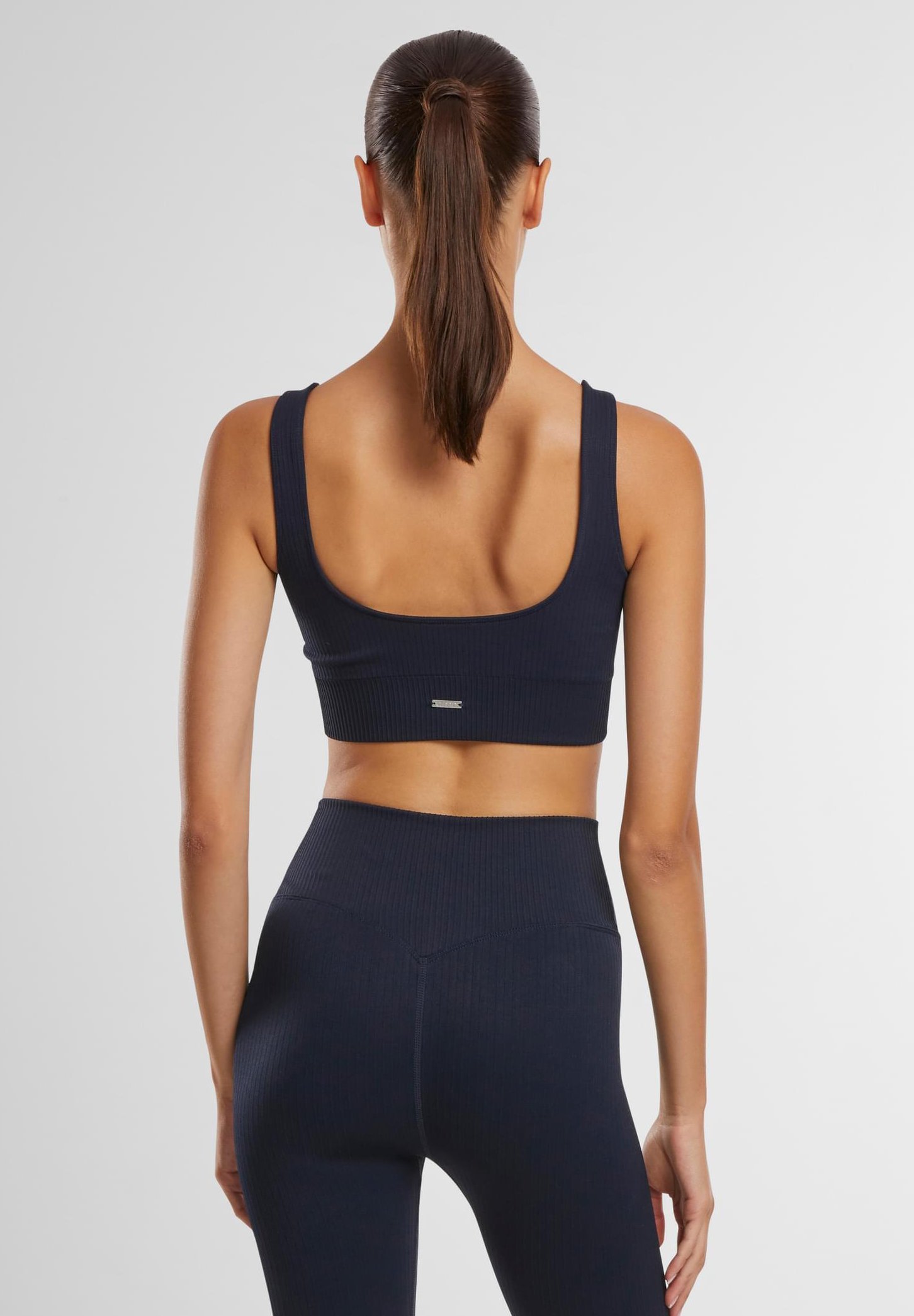 aim'n® RIBBED SEAMLESS - Soutien-gorge de sport à maintien moyen - marine