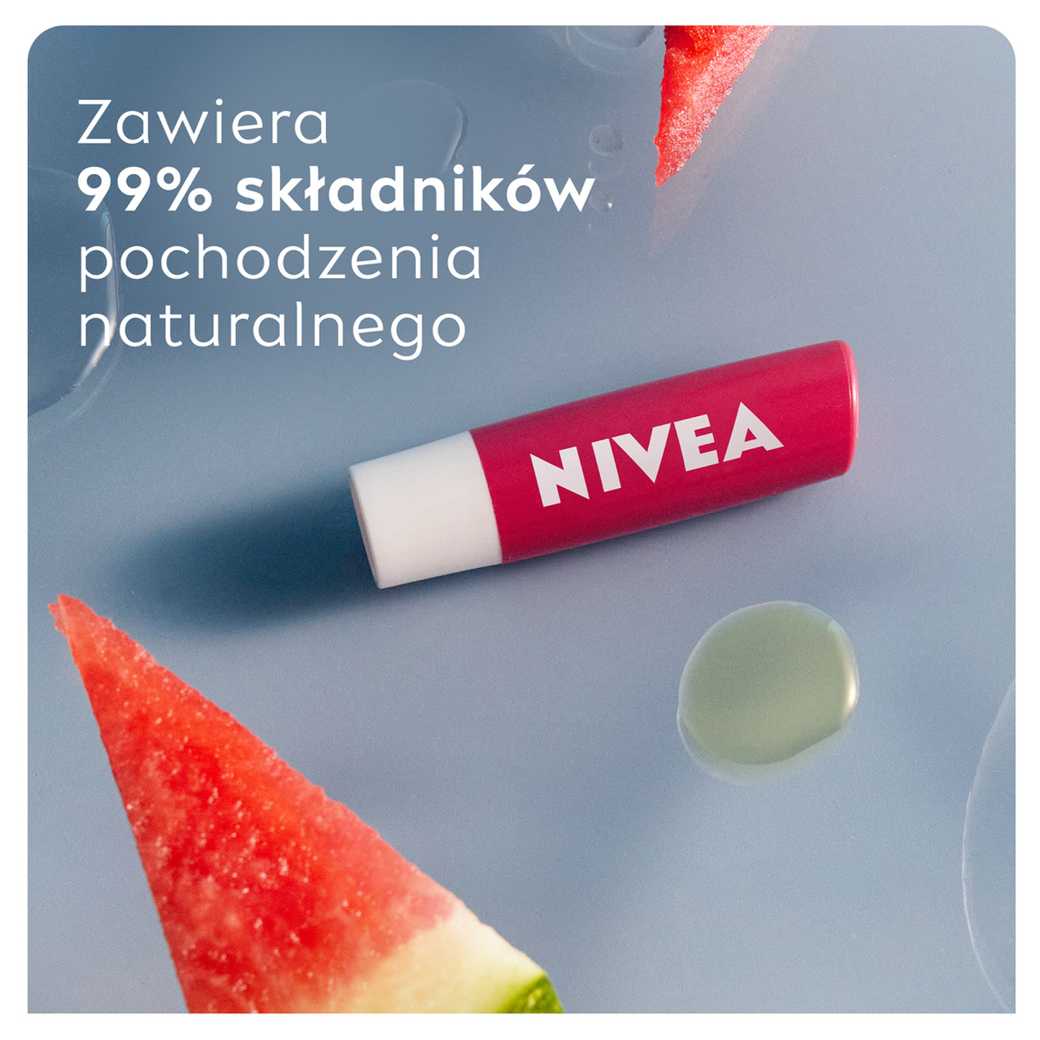 Nivea rtěnka 4,8 g meloun lesk