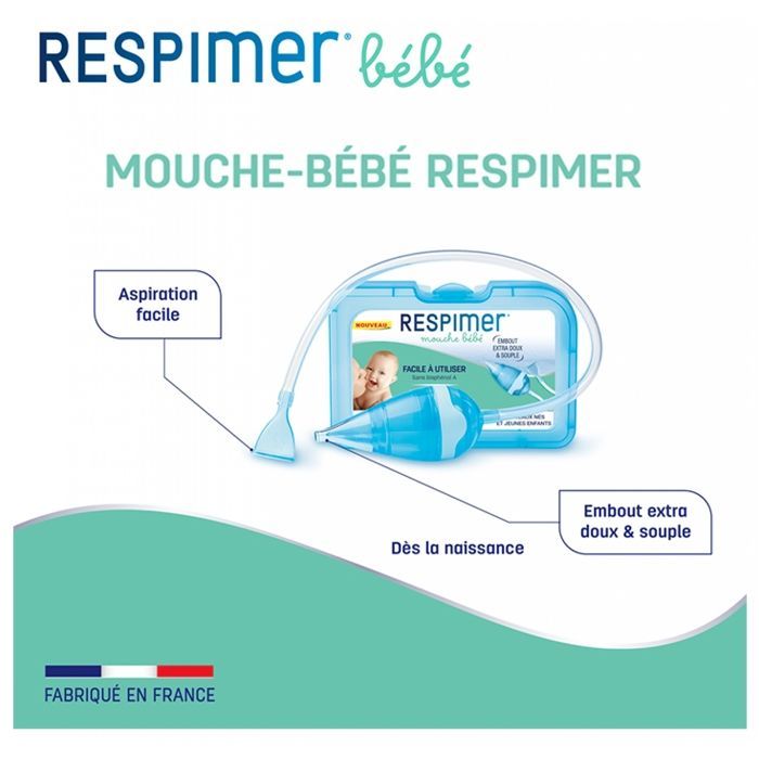 Filtros protectores Respimer para aspiradores nasales de bebé, 20 unidades