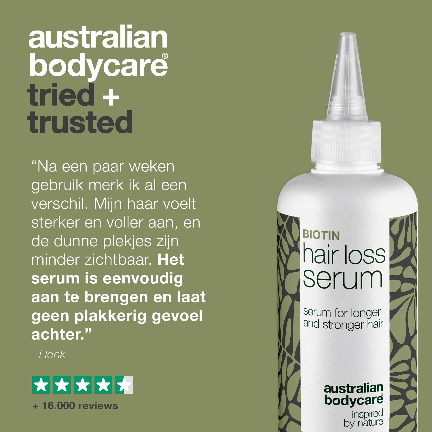 Australian Bodycare matu serums pret matu izkrišanu – 100 ml