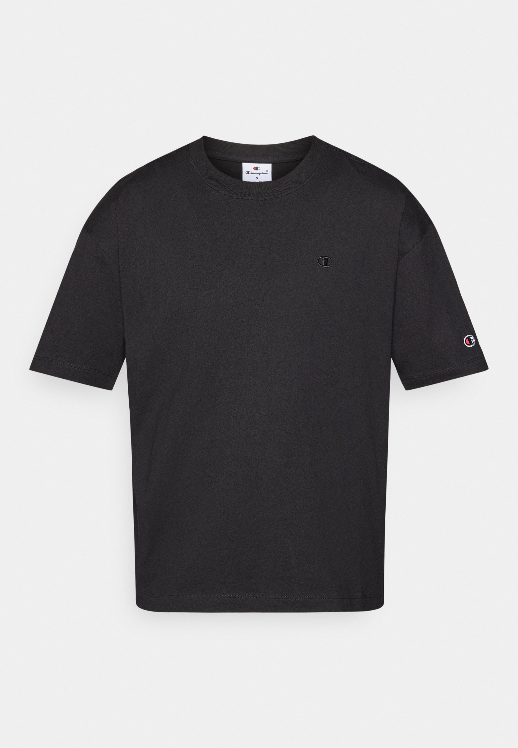Champion ICONS TONAL OVERSIZE CREWNECK - Basic T-shirt - zwart