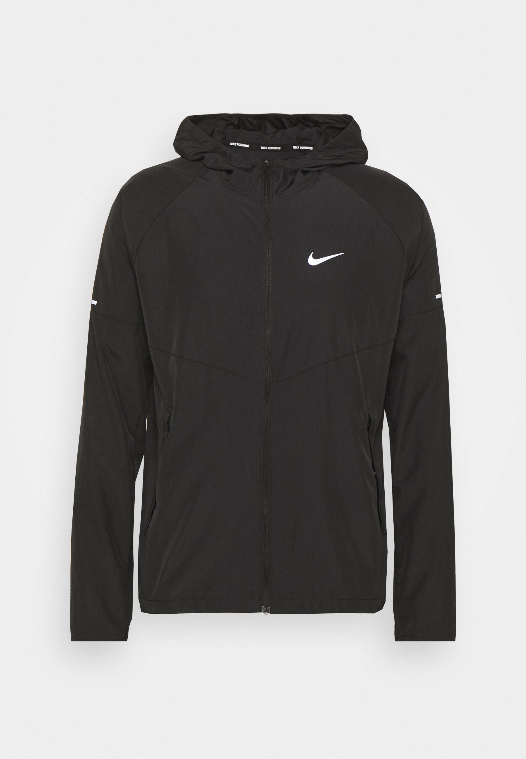 Nike Performance MILER - Windbreaker - zwart/reflecterend zilver