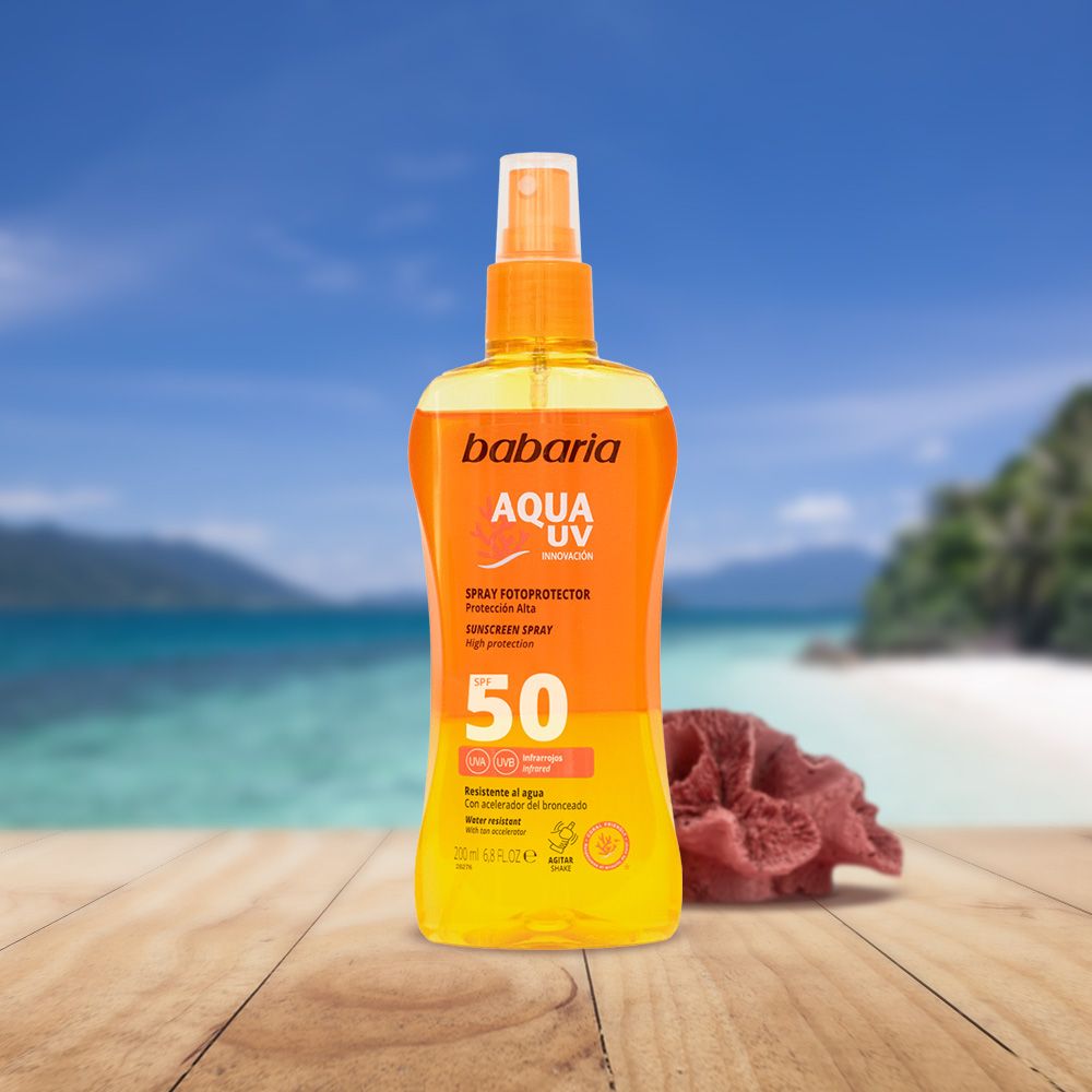 Aqua UV fotoaizsardzības aerosols Ķermeņa aizsardzība