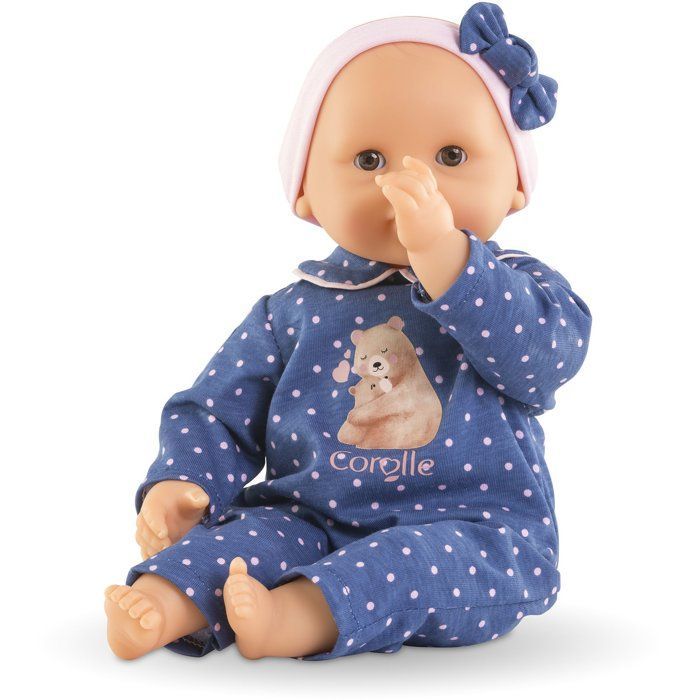 Poupon - COROLLE - Bébé Calin Capucine - Ourson - 30 cm - Dès 18 mois