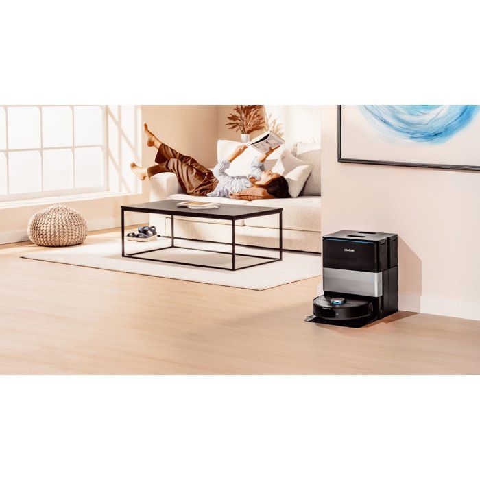 Aspirateur robot laveur - CECOTEC - Conga X70 - 15 000 Pa - 240 min - 240 m² - Noir