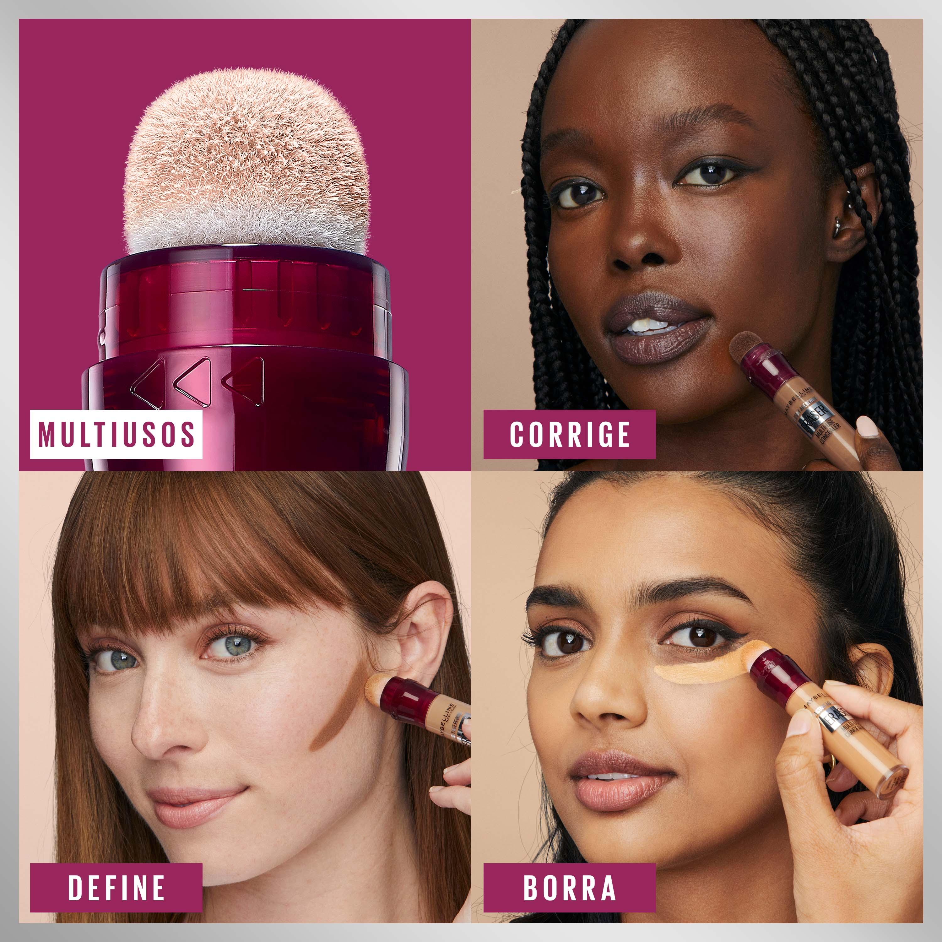 „The Eraser Concealer“ maskuoklis Makiažo maskuokliai tamsiems ratams ir ratilams po akimis