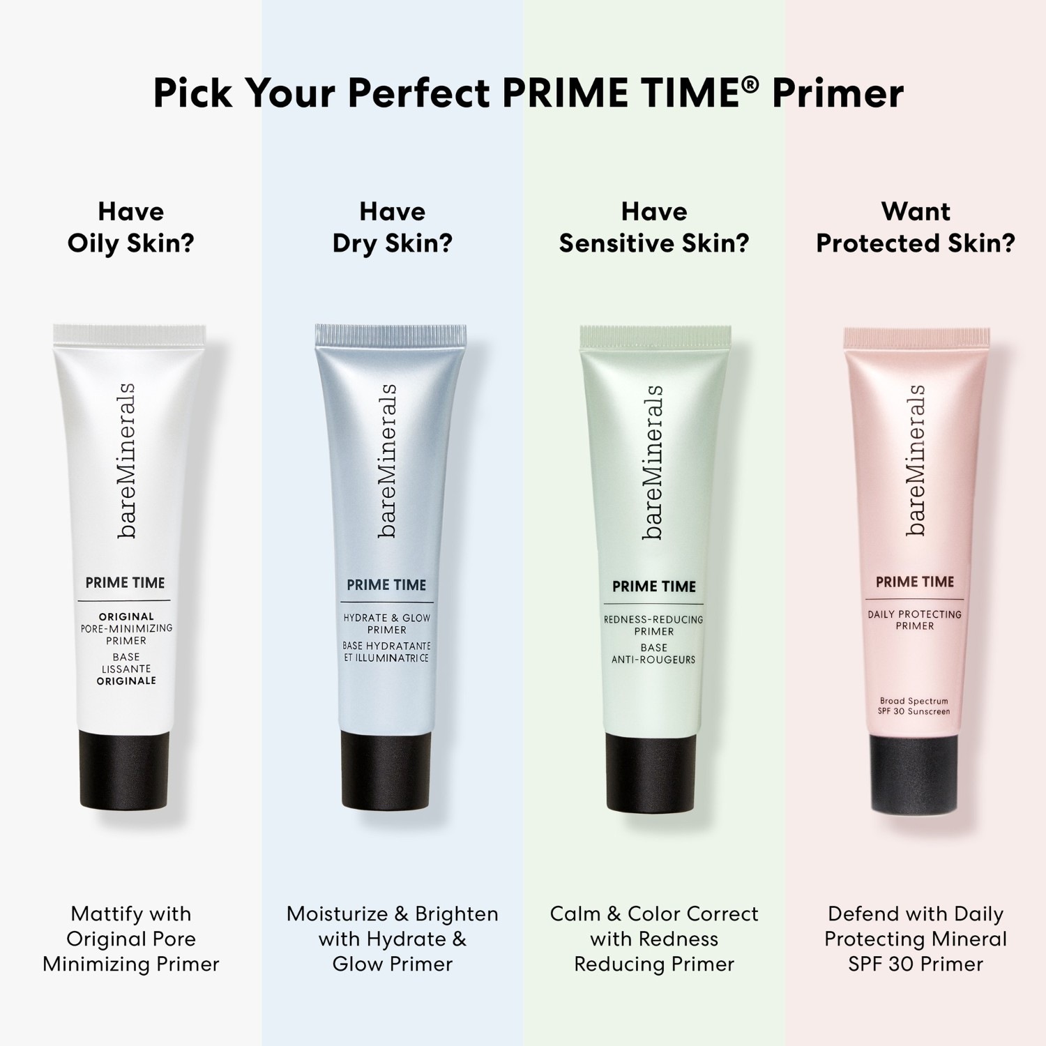 bareMinerals Prime Time dnevni mineralni zaštitni primer SPF 30 - 30 ml