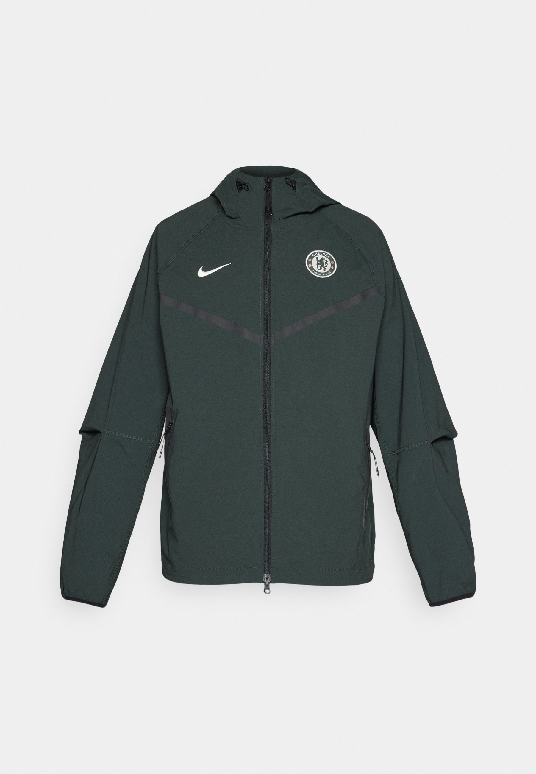 Nike Performance CHELSEA FC TECH WINDRUNNER - Clubkleding - outdoor groen/wit