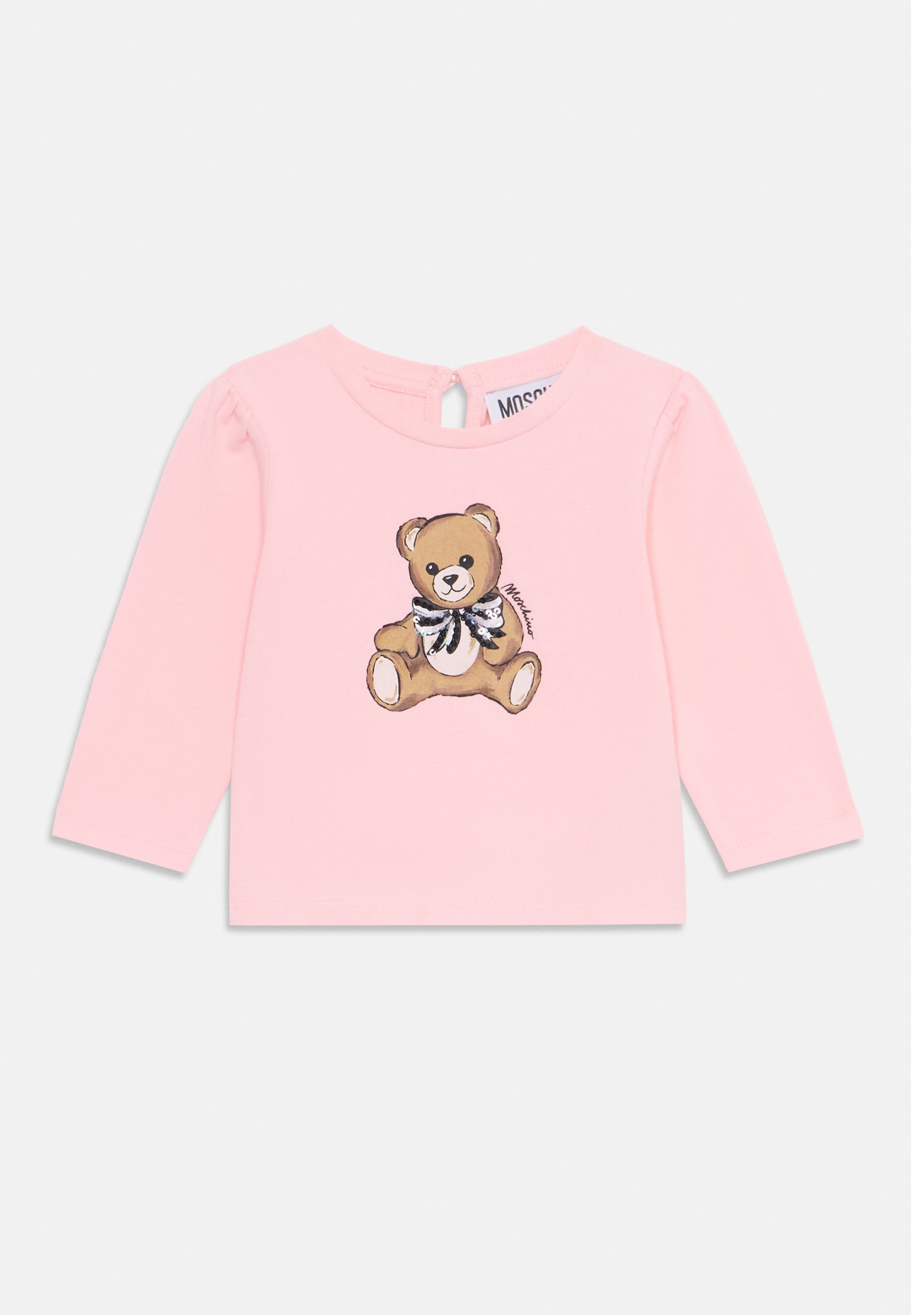Top a maniche lunghe MOSCHINO - rosa zucchero