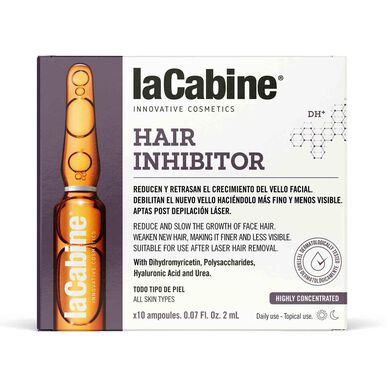 laCabine Hair Inhibitor -kasvojen karvojen vähentämiseen tarkoitetut ampullit 10 x 2 ml 10 x 2 ml