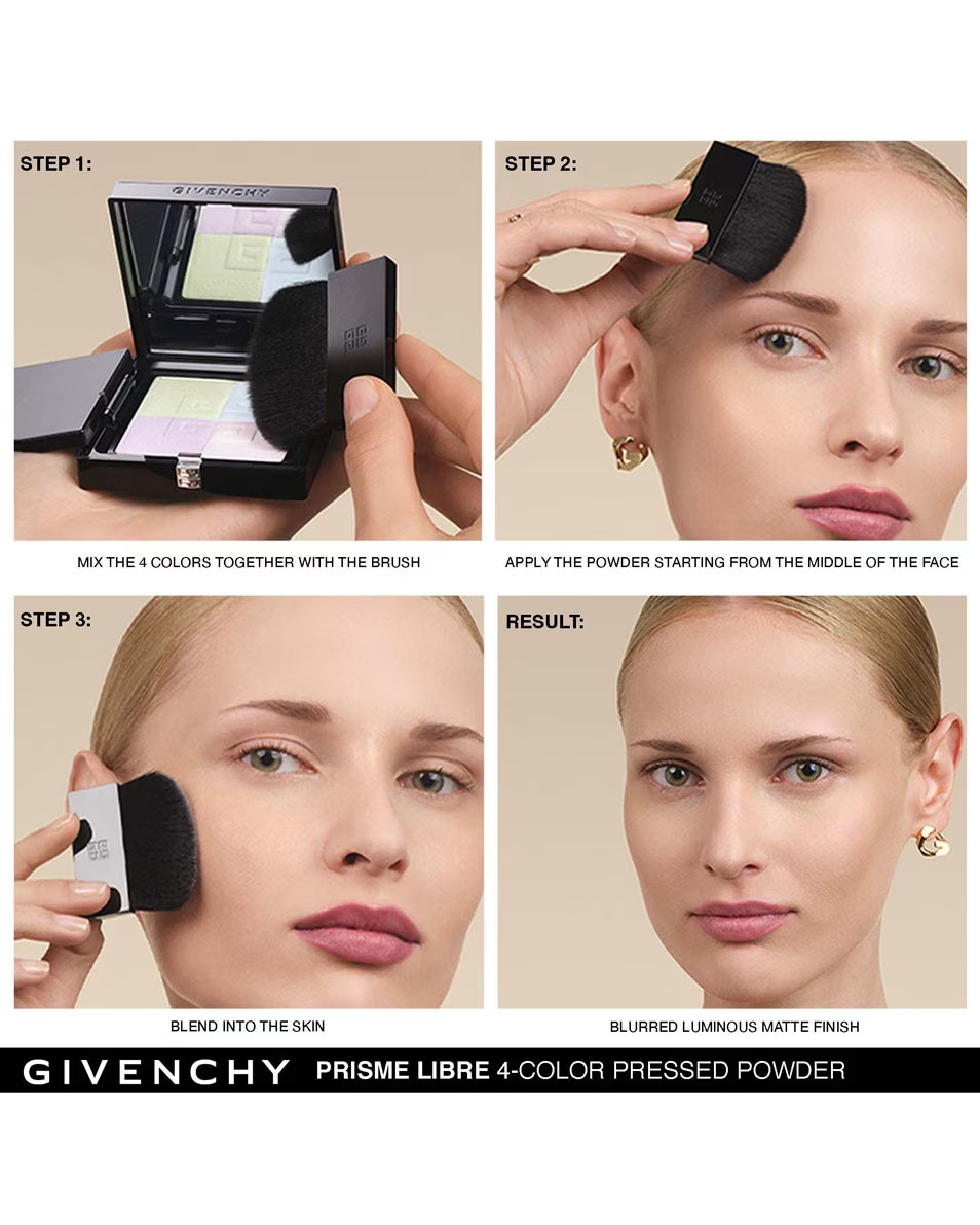 GIVENCHY COSMETICS PRISME LIBRE PRISME LIBRE PUDRĂ PRESATĂ 4 CULORI