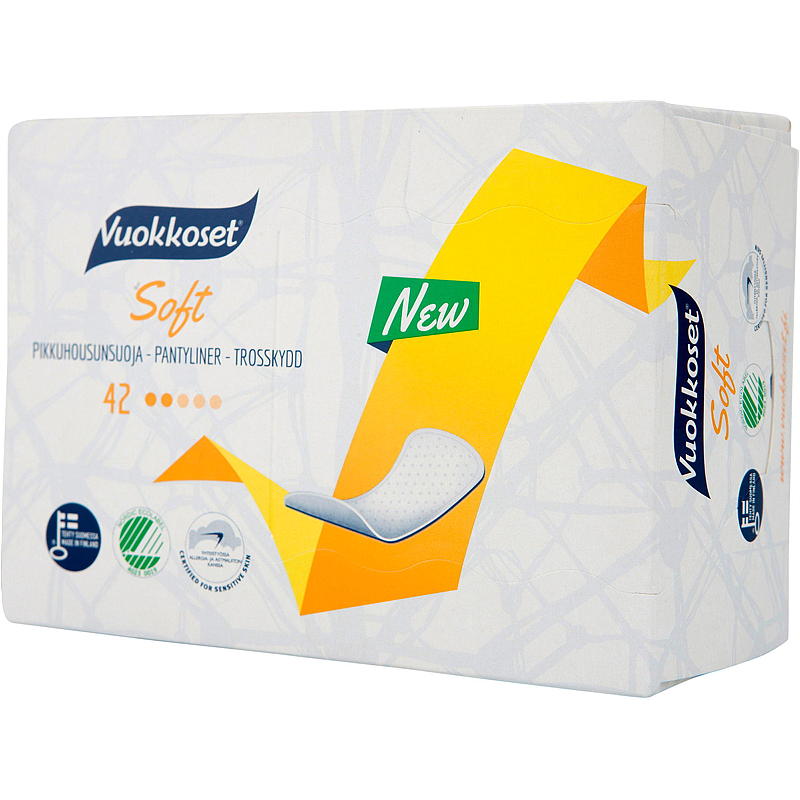 Vuokkoset Trusseindlæg 42-pk Soft Vuokkoset