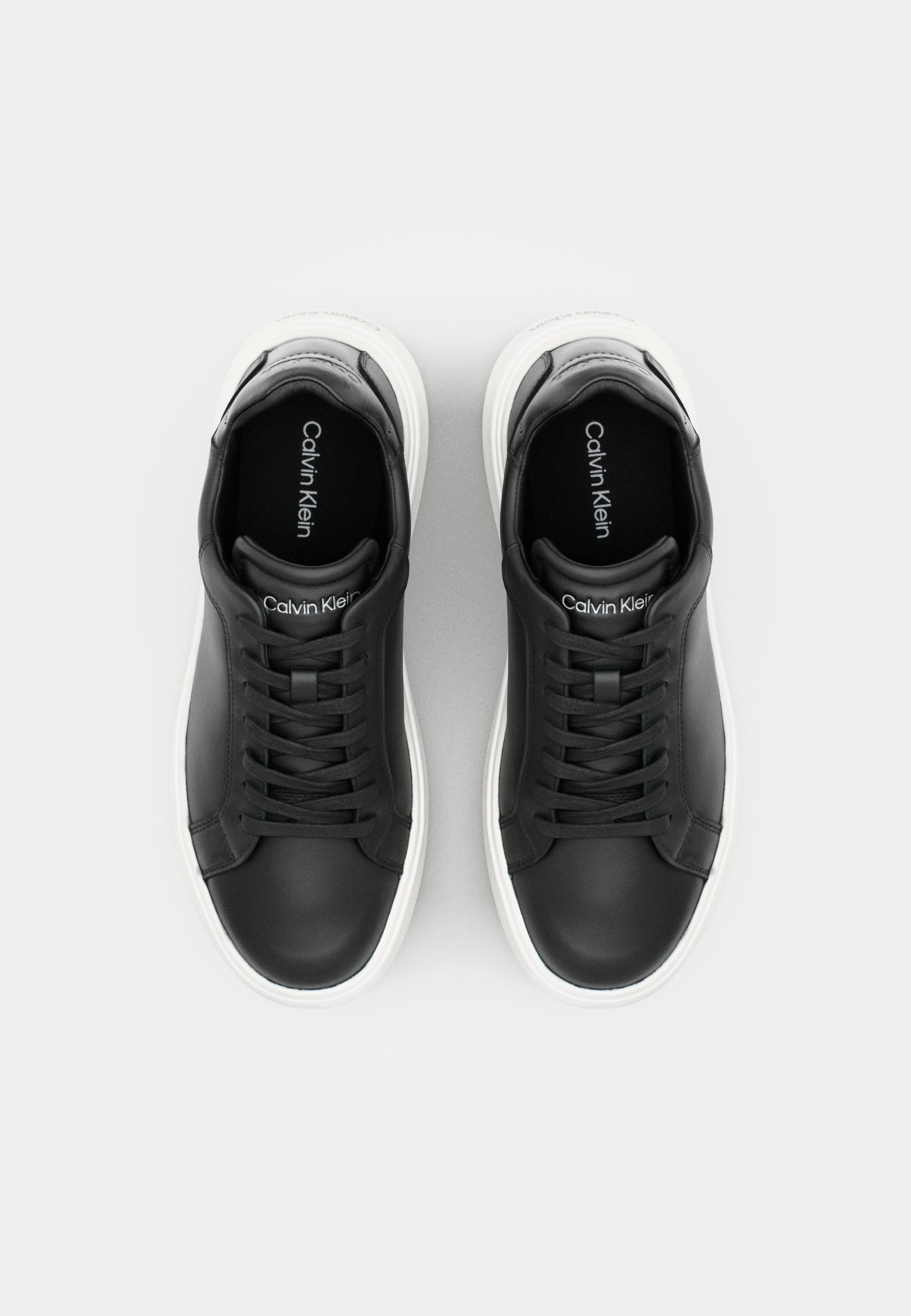 Calvin Klein LACE UP - Sneakers - zwart