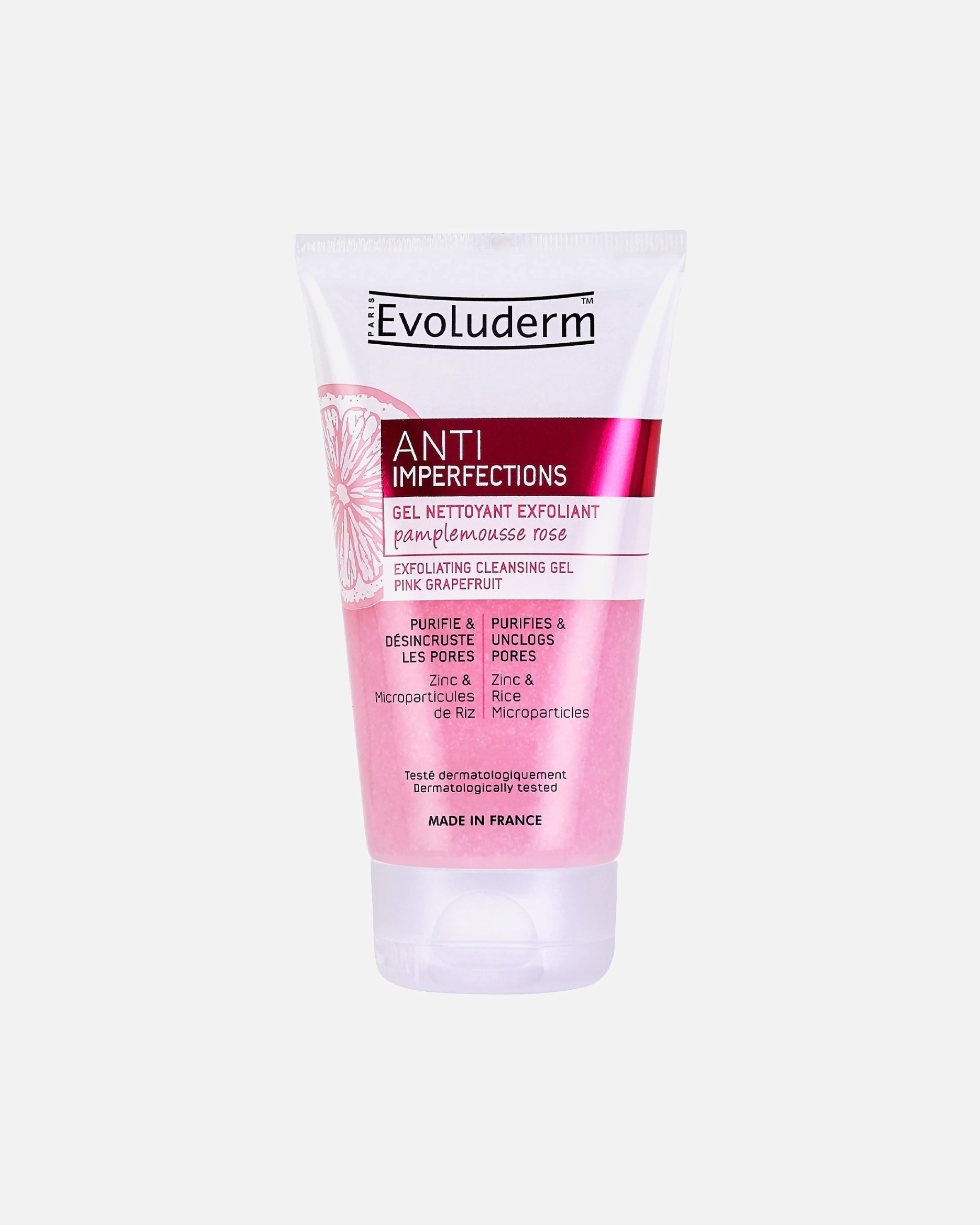 Evoluderm Gel Nettoyant Exfoliant