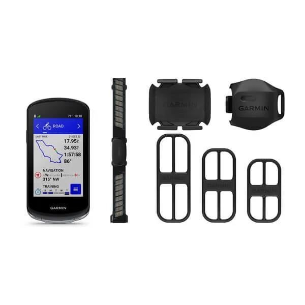 Compteur GPS - GARMIN - Edge 1040 - Capteurs de vitesse et cadence - Moniteur HRM-Dual - Noir