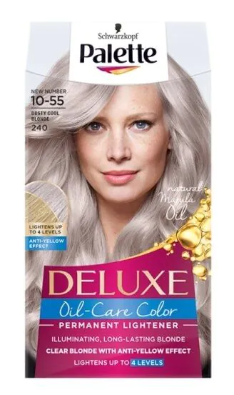 Palette Deluxe 240 Farba popielaty chłodny blond