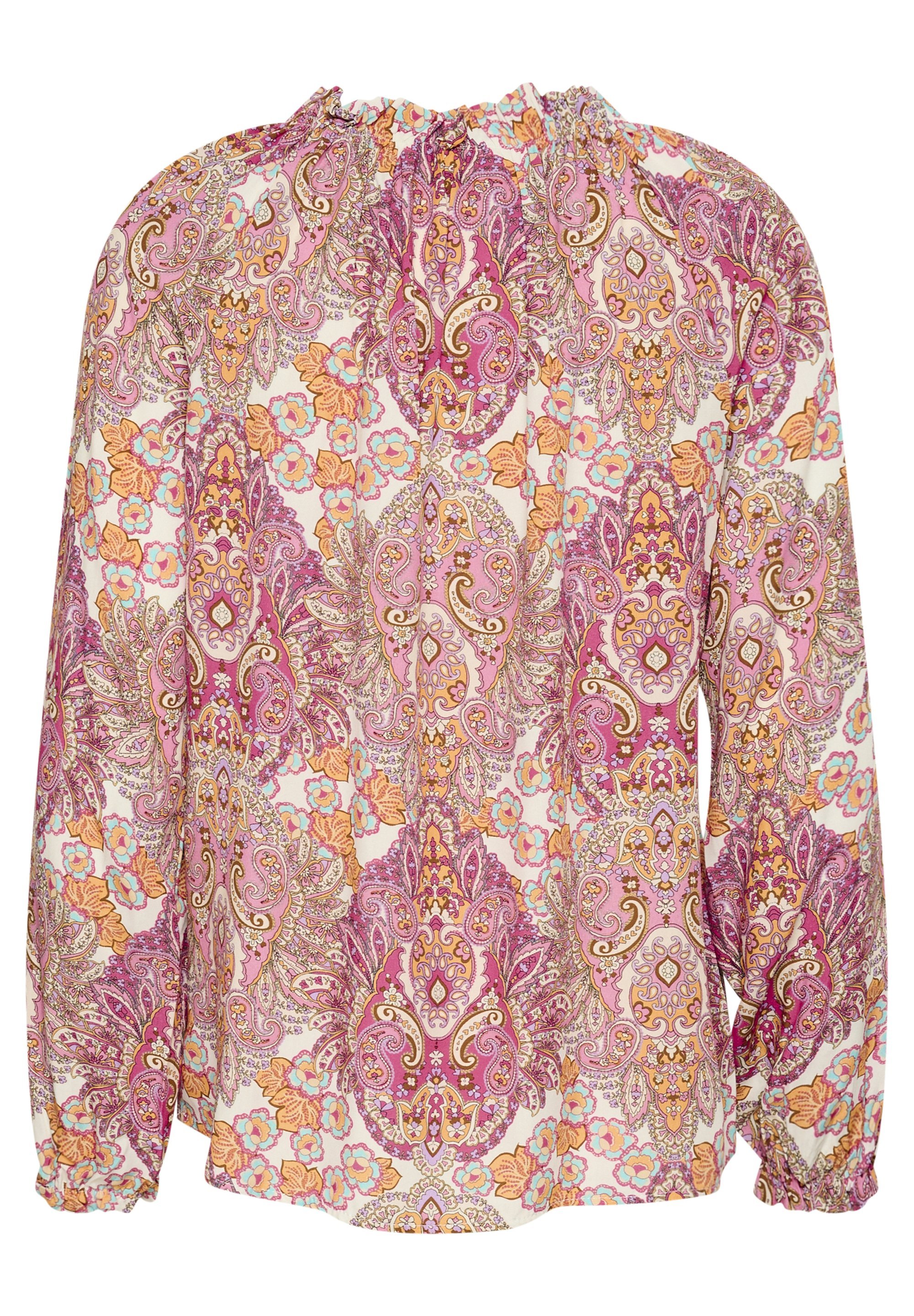 Crème ASTRA - Blouse - roze paisley