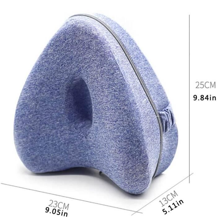 Almohada ortopédica - Alivio - Rodilla - Espuma viscoelástica - Comodidad media - Asimétrica