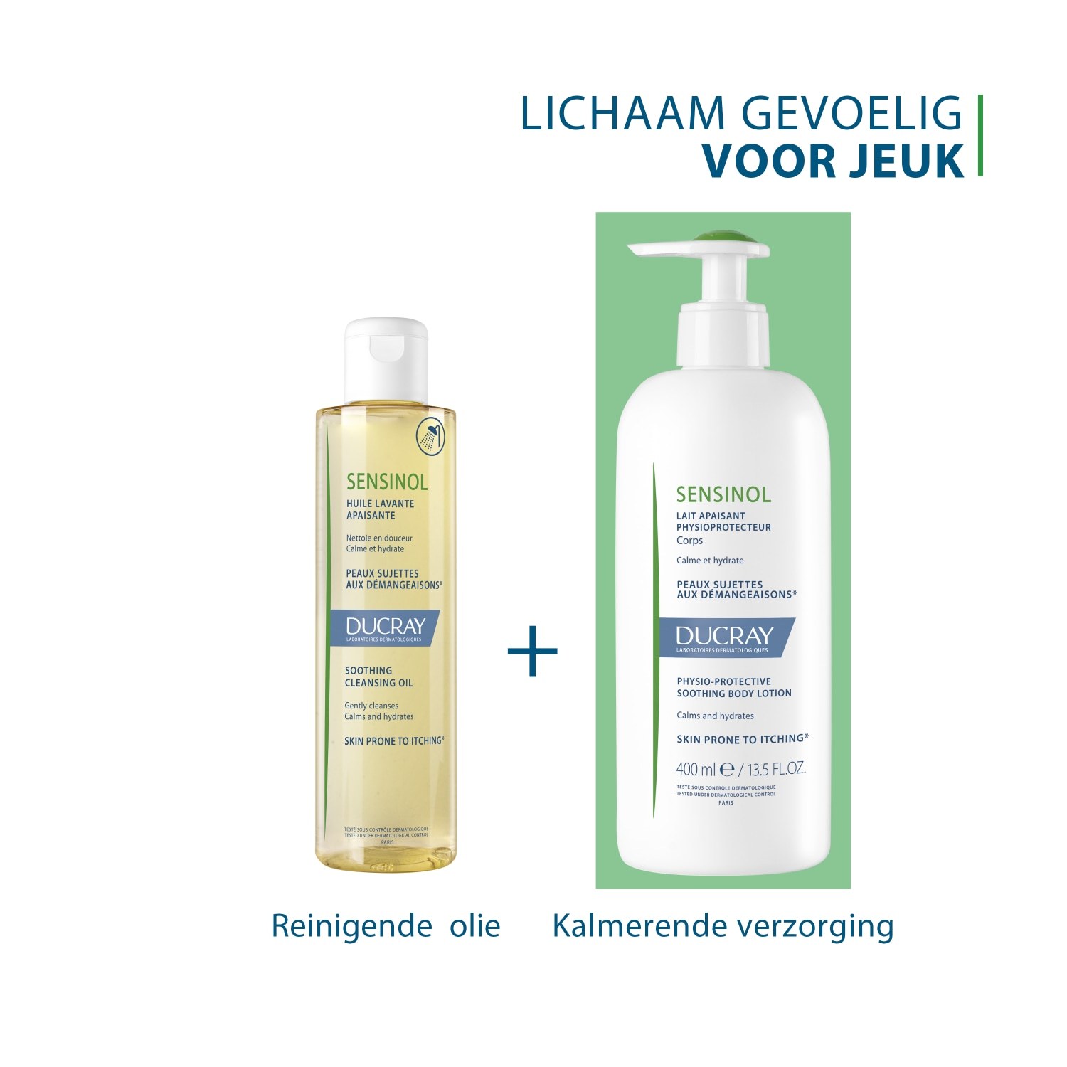 „Ducray SENSINOL Physio-Protective“ raminamasis kūno losjonas, 200 ml