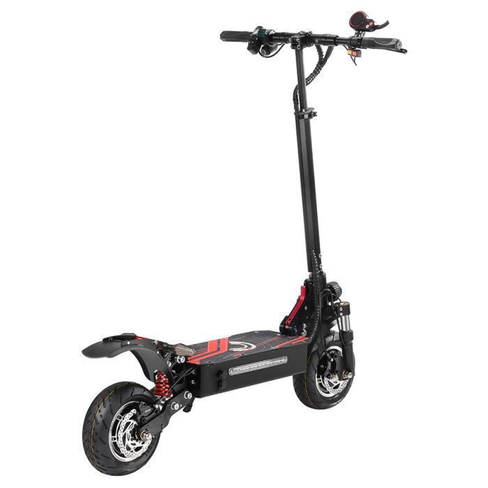 Monopattino elettrico BOYUEDA Q7 Pro - 2 motori da 1600 W - Batteria da 52 V 19 Ah - Pneumatici da 10 pollici - Autonomia di 70 km - Controllo tramite app