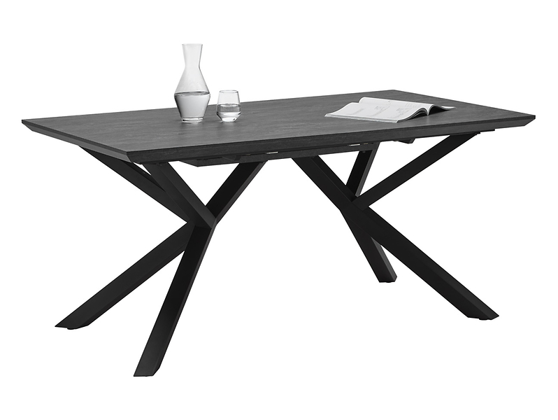 Stół rozkładany Kiano 160-220x90 antracytowy