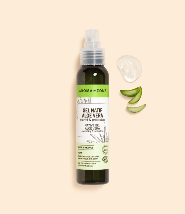 Gel natif d'Aloe Vera BIO 100ml