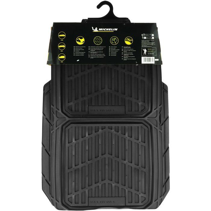 Michelin 4 Tapis Universels Caoutchouc + Moquette