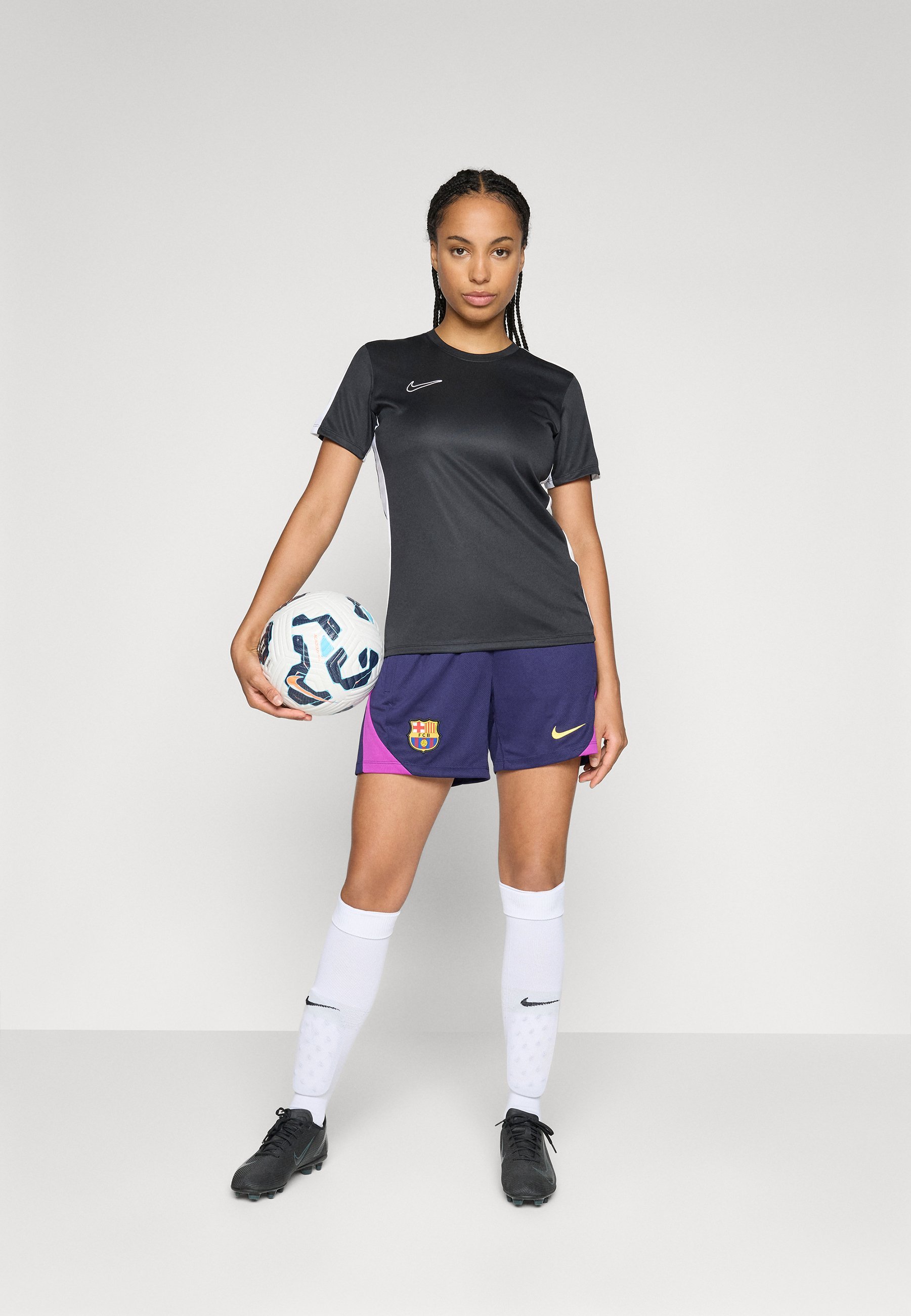 Short Nike Performance FC Barcelone Strike - Tenue du club - violet impérial/violet vif/or du Midwest