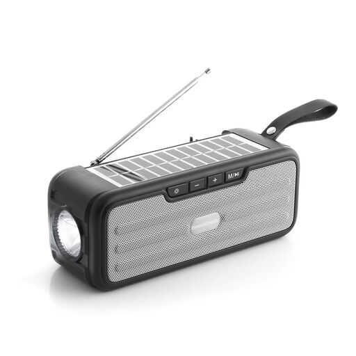  Altavoz Inalámbrico Con Carga Solar Y Linterna Led Sunker Innovagoods