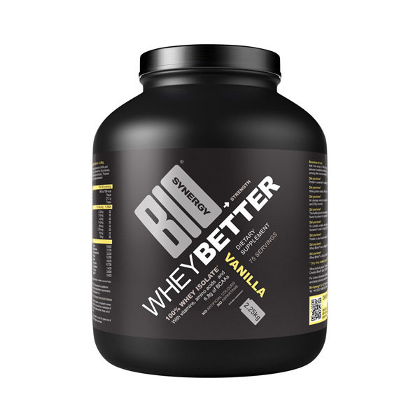 Bio-Synergy Whey Better Vanilla - 2,25 kg | Zdraví | Superdrug