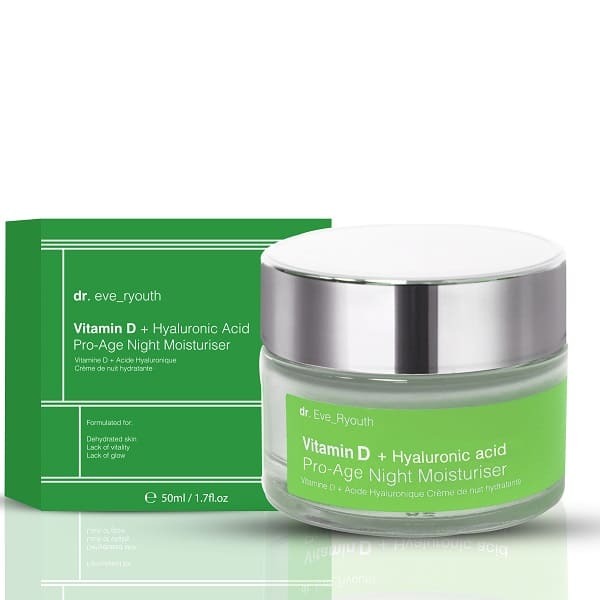 Κρέμα νύχτας με υαλουρονικό οξύ και βιταμίνη D Dr. Eve_Ryouth