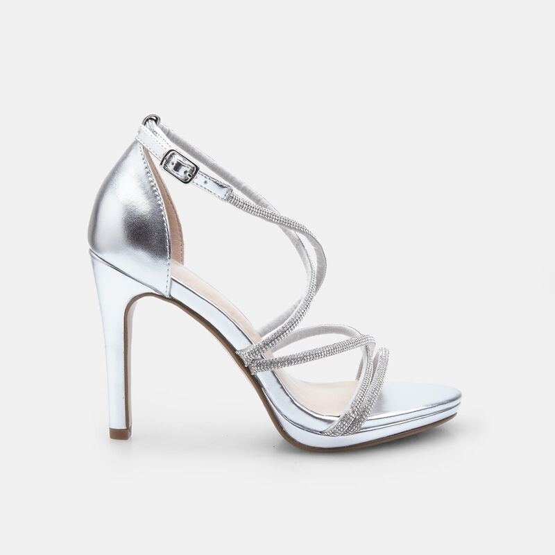 Sandalo da donna con tacco 11 cm BATA