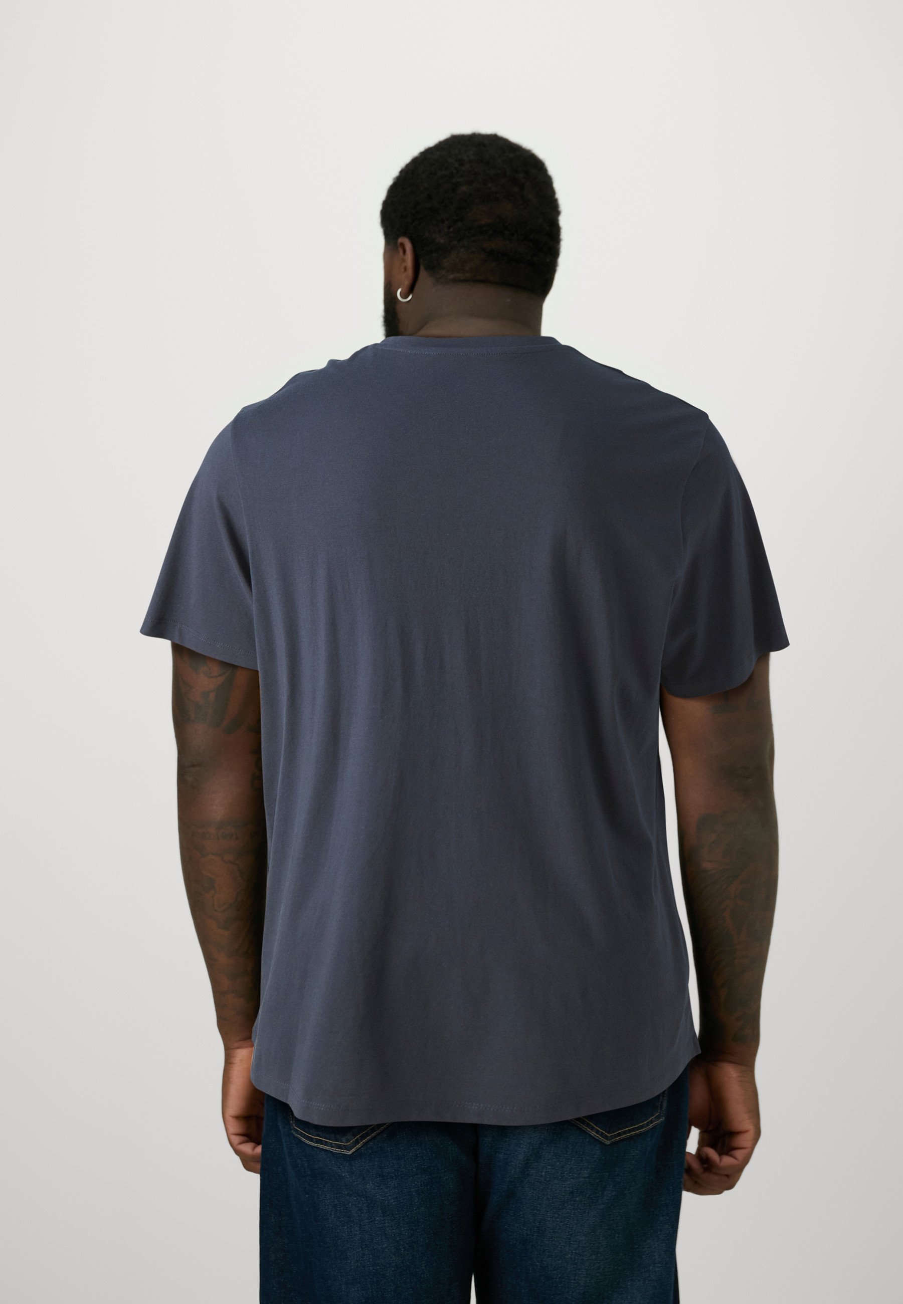 Confezione da 5 T-shirt Jack & Jones JJELOGO - Stampa - blu scuro/bianco/verde kombu/nero/verde montagna