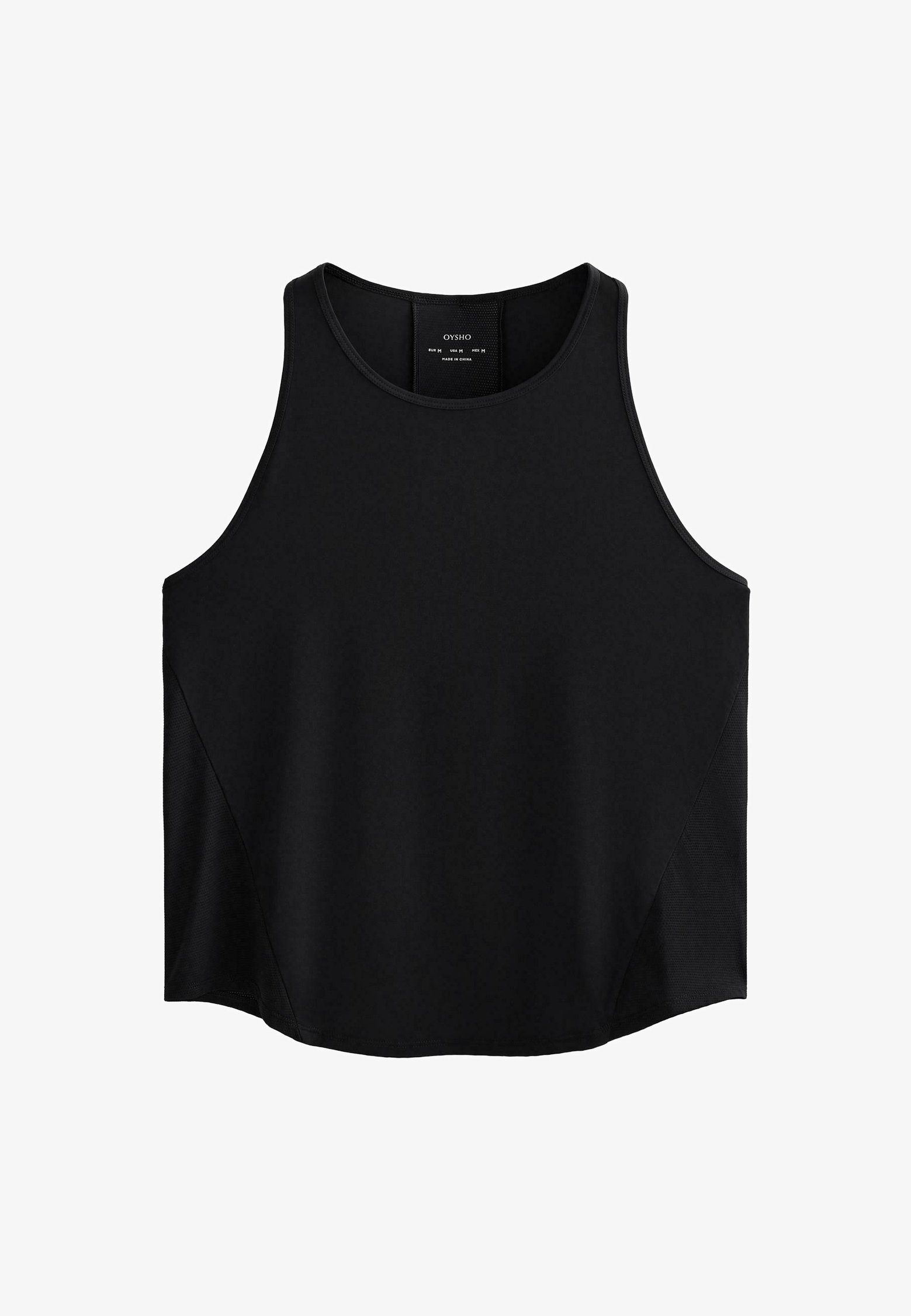 Top tecnico senza maniche OYSHO - nero
