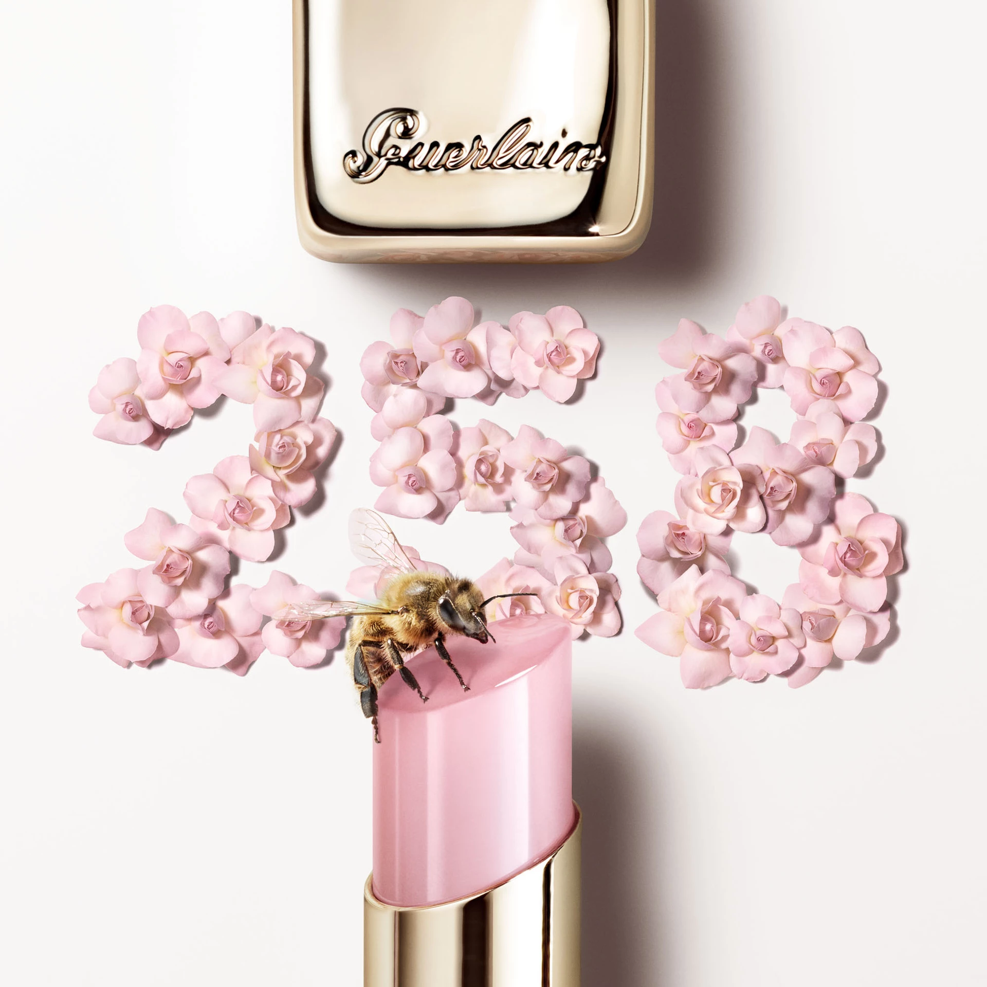 Balsam de buze KissKiss Bee Glow 258 Rose Glow - GUERLAIN