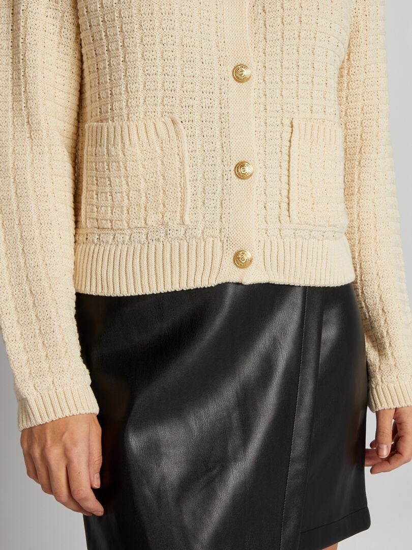 Coltrui-vest - BEIGE