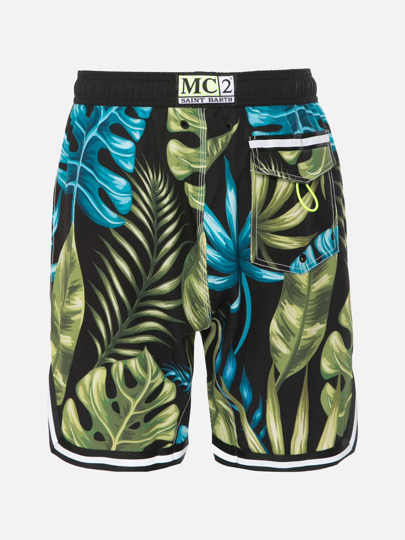 Maillot de bain imprimé tropical style surf