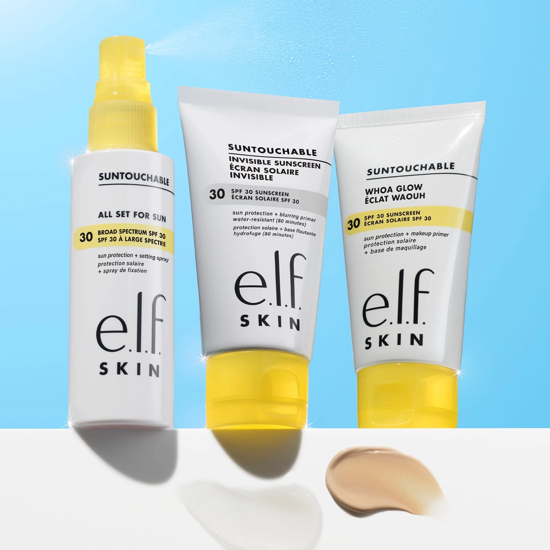 Suntouchable! Neviditeľný opaľovací krém SPF30 50 ml - Elf