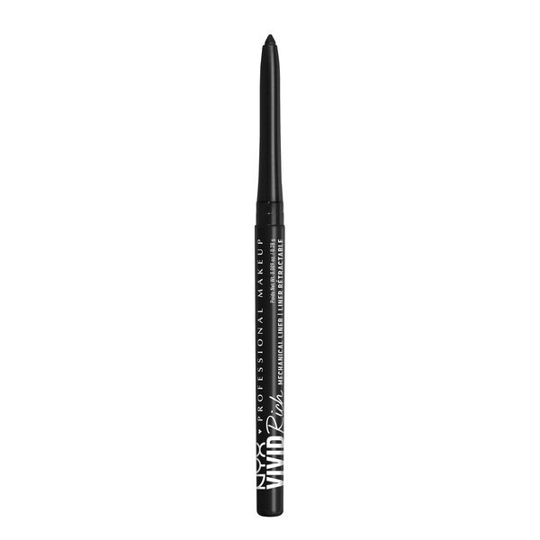 NYX Professional Makeup Vivid Rich mehanički ajlajner u nijansi 16 Always Onyx