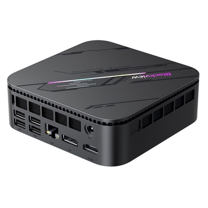 Mini PC - BLACKVIEW - MP100 Pro - Intel Alder Lake I3-1215U - 16 GB RAM - 512 GB SSD - 4K UHD