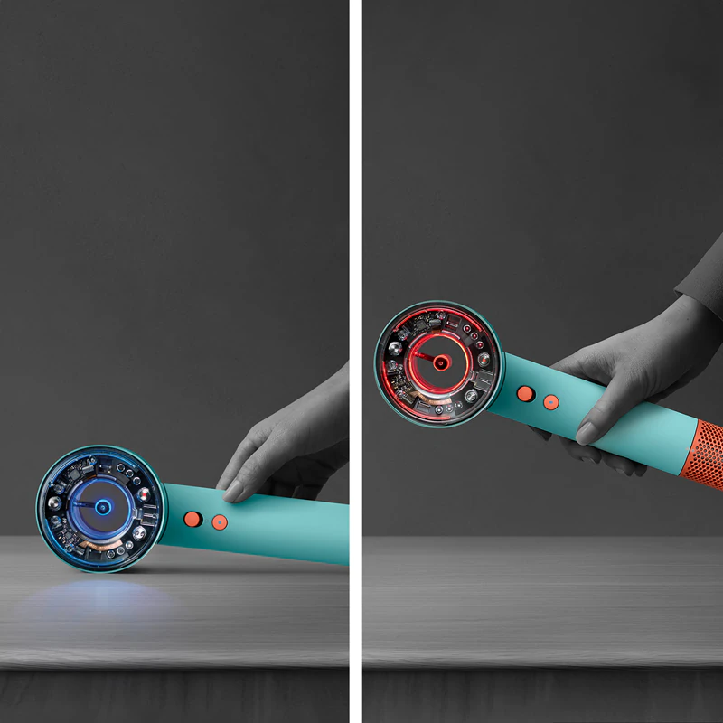 Secador de cabelo Dyson Supersonic™ Nural HD16 com acabamento em cerâmica pátina/topázio