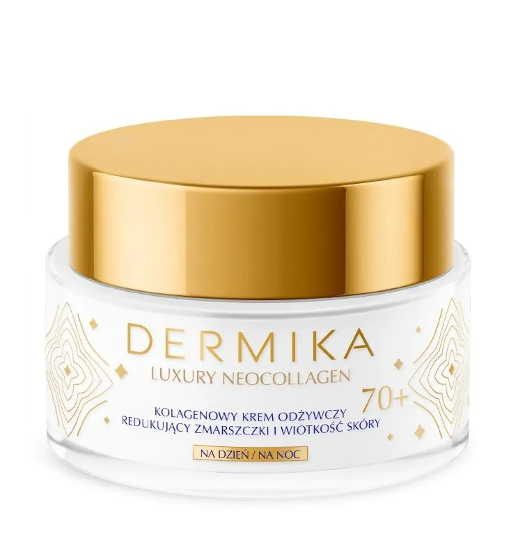 Dermika Luxury Neocollagen Kolagenowy krem odżywczy 70+ na dzień i na noc