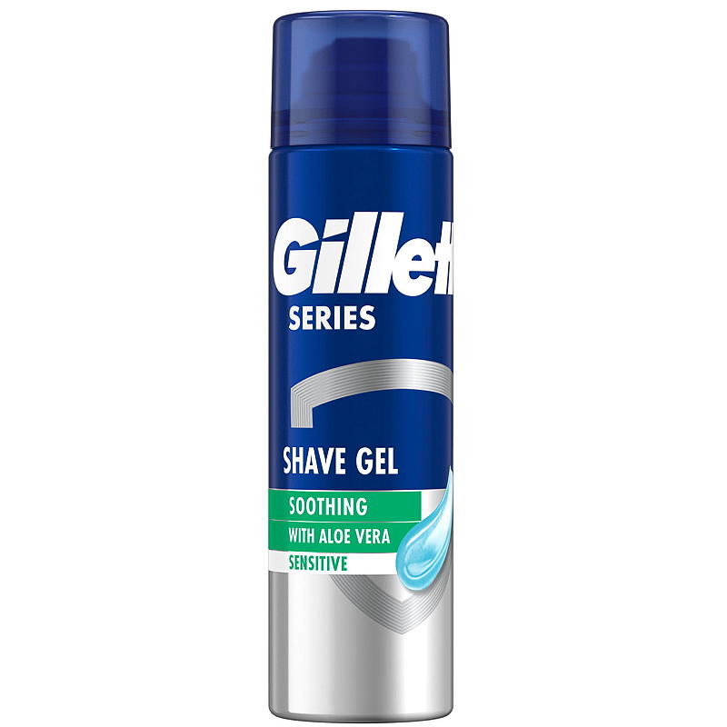 Gillette Gillette -parranajogeeli 200 ml, herkälle iholle