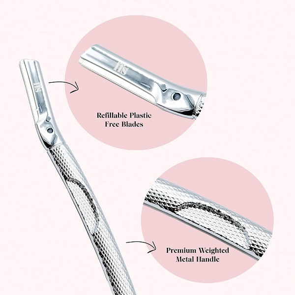 Startovací sada pro dermaplaning FFS Beauty - stříbrná