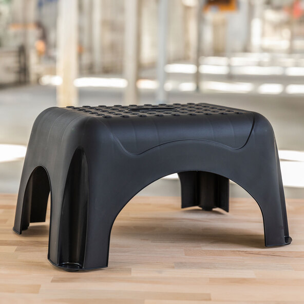 Banquinho Tritthocker, preto